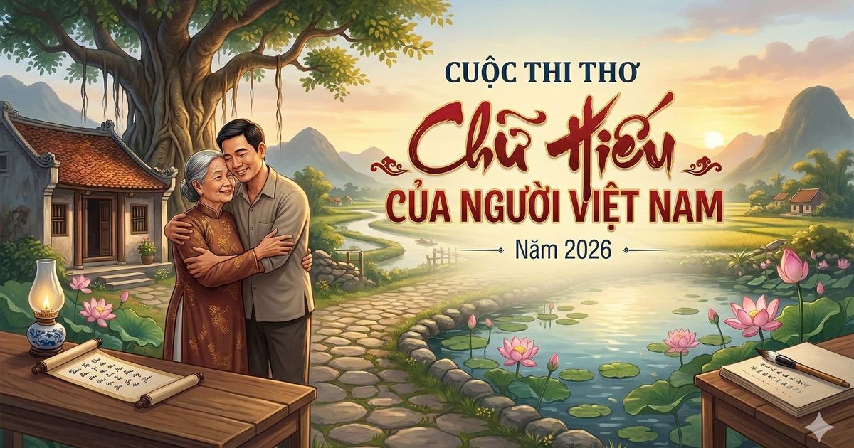 Phát động Cuộc thi thơ “Chữ Hiếu của người Việt Nam” năm 2026