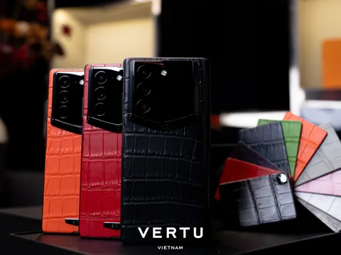 Smartphone gập của Vertu: từ chất liệu thủ công đến AI cá nhân hóa