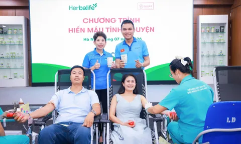 Hưởng ứng Ngày Hiến Máu Tình Nguyện 2026: Herbalife Việt Nam chung tay tiếp nhận 183 đơn vị máu